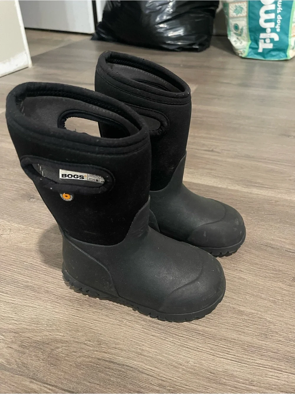 Sorel Kids' Black Insulated Rain & Snow Boots